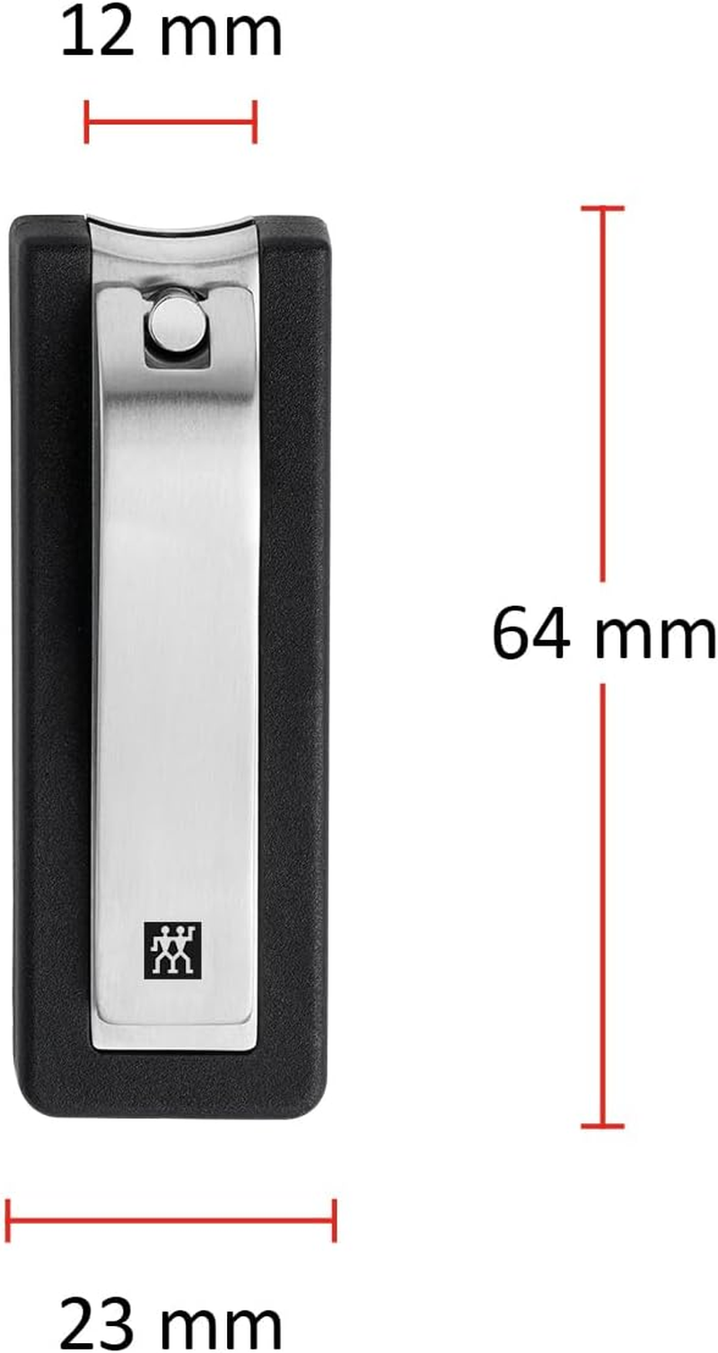 ZWILLING Nail Clippers for Fingernails, Nail Clippers with Collection Case, Premium 65Mm