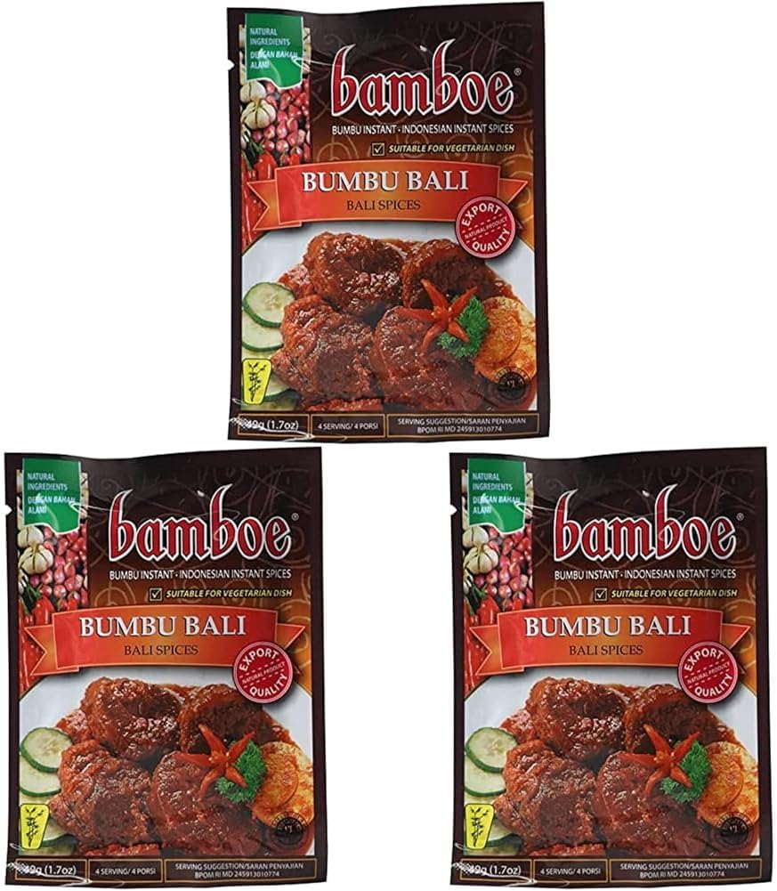 Bamboe Instant Bumbu Bali Spice Mix 49 G