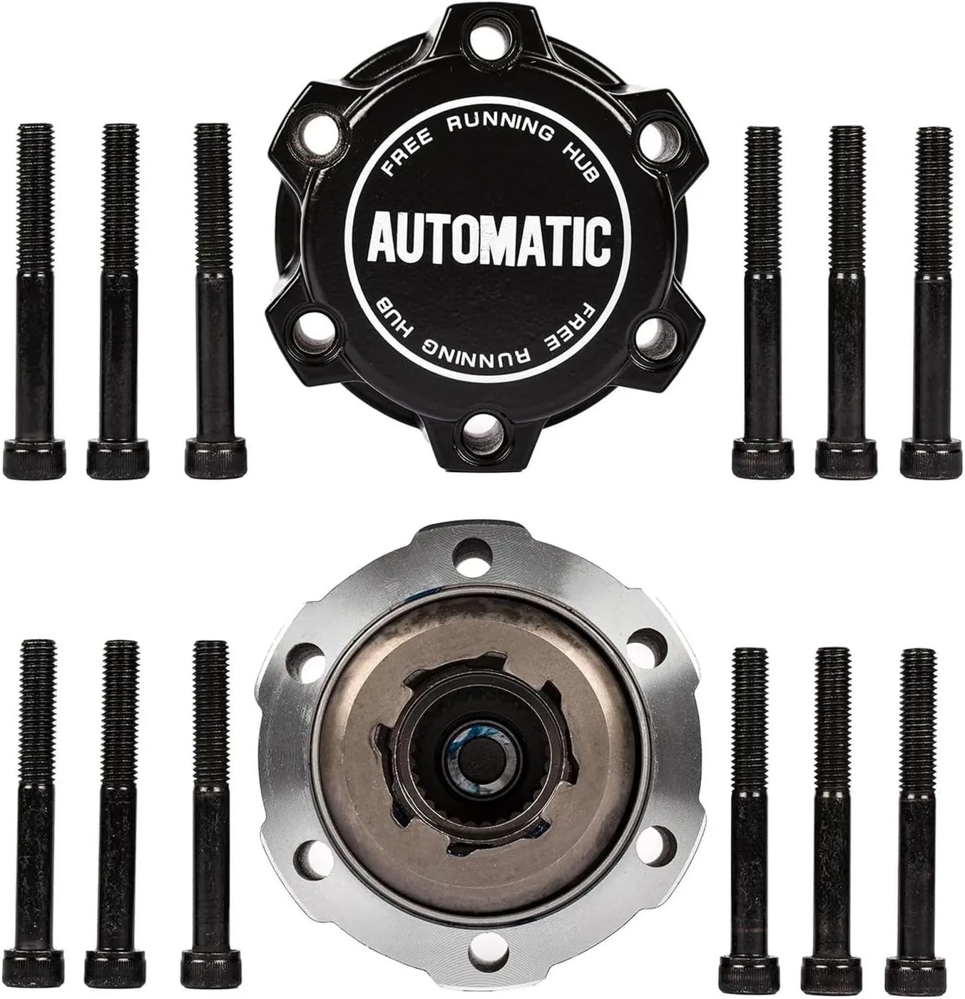 VMDWAQ Fit for N-I-S-S-A-N Frontier X-Terra Navara D22 40260-1S700,402601S700 AP02 2 X Free Running Wheel Hub Lock 28 Spline