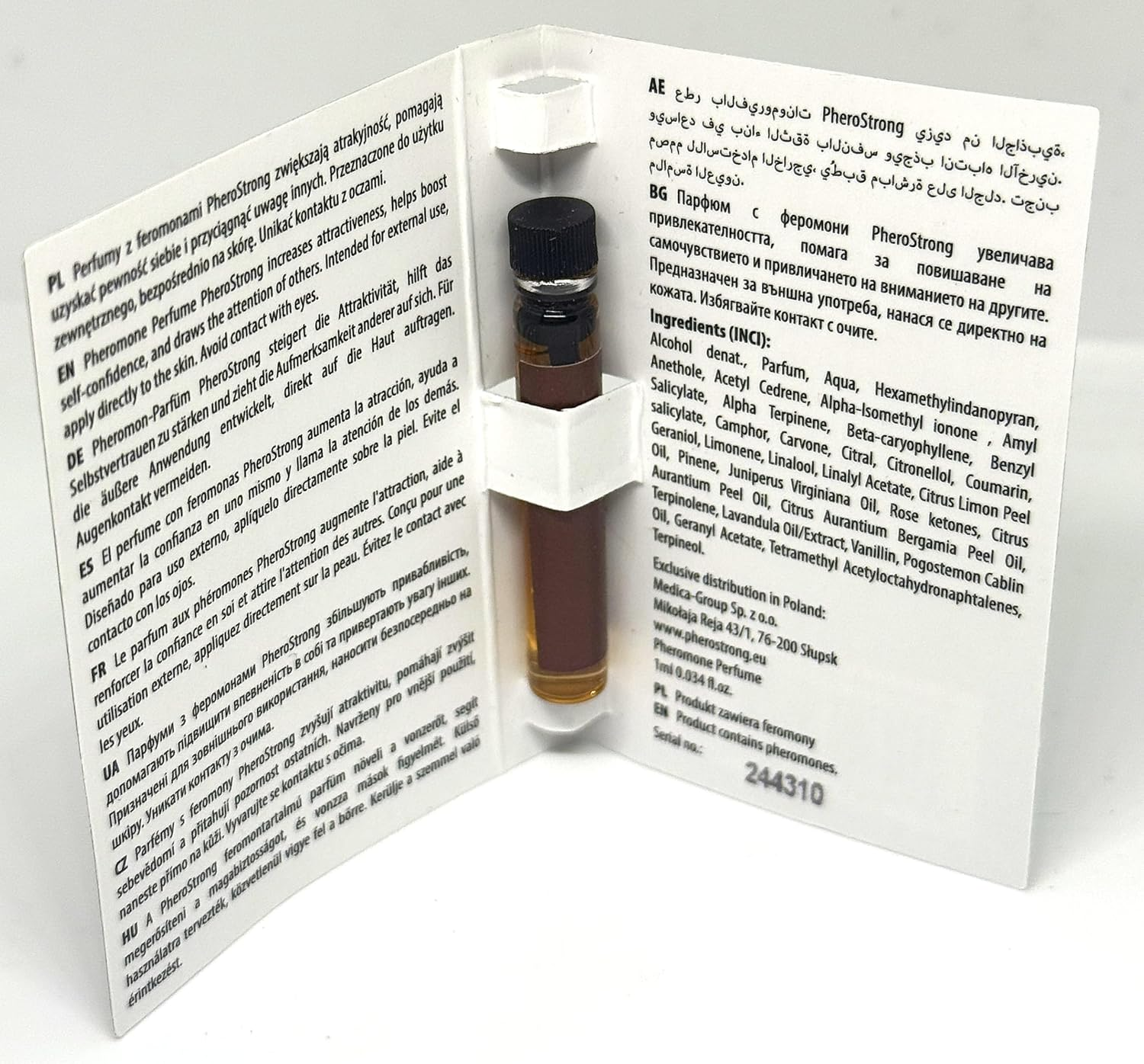 Pherostrong YOUR CHOICE for Men - Pheromones Perfume for Men - Long Lasting Scent - Infused Cologne Pheromones - Lavande, Lemon, Madagascar Vanilla - 1 Ml image number 3