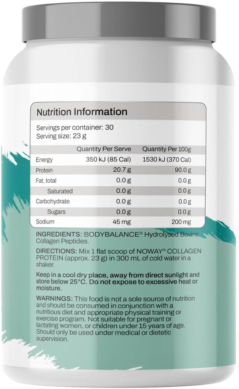 ATP Science NOWAY Collagen Protein Powder 750Gm Unflavoured image number 3