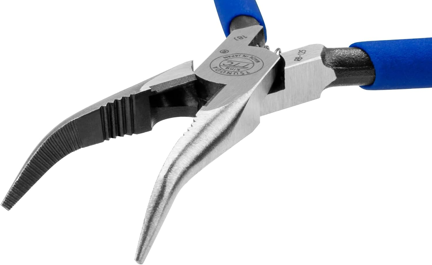Tusnoda King TTC Bent Tip Radio Pliers, 4.9 Inches (125 Mm) RB-125 image number 4