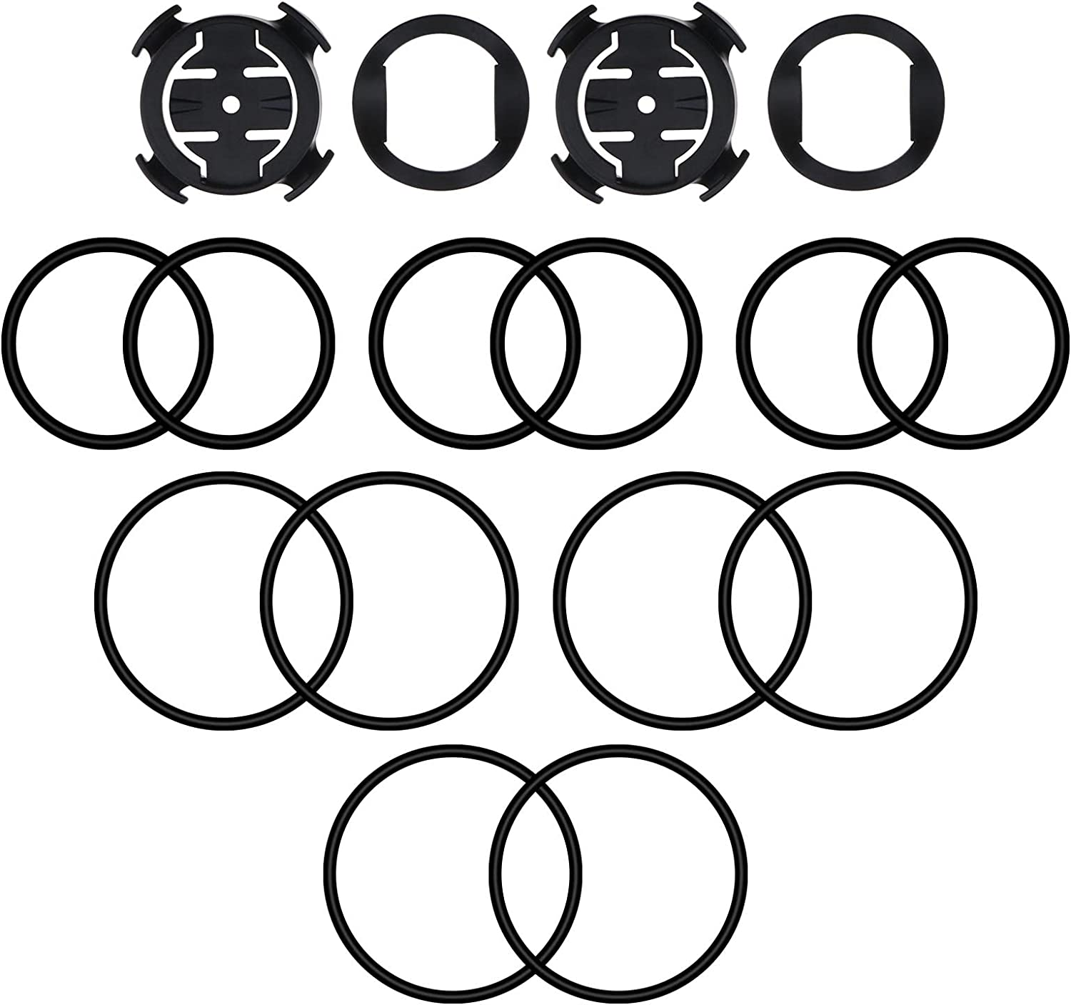 Emagtech 2 Sets Quarter-Turn Bike Mount Kit Compatible with Garmin Edge/Plus/Explore/Touring Compatible with XOSS G/G+ Cycling Mount image number 4