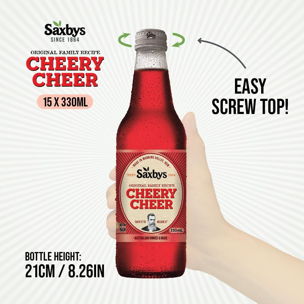 Saxby'S Cheery Cheer 330Ml X 15 image number 5