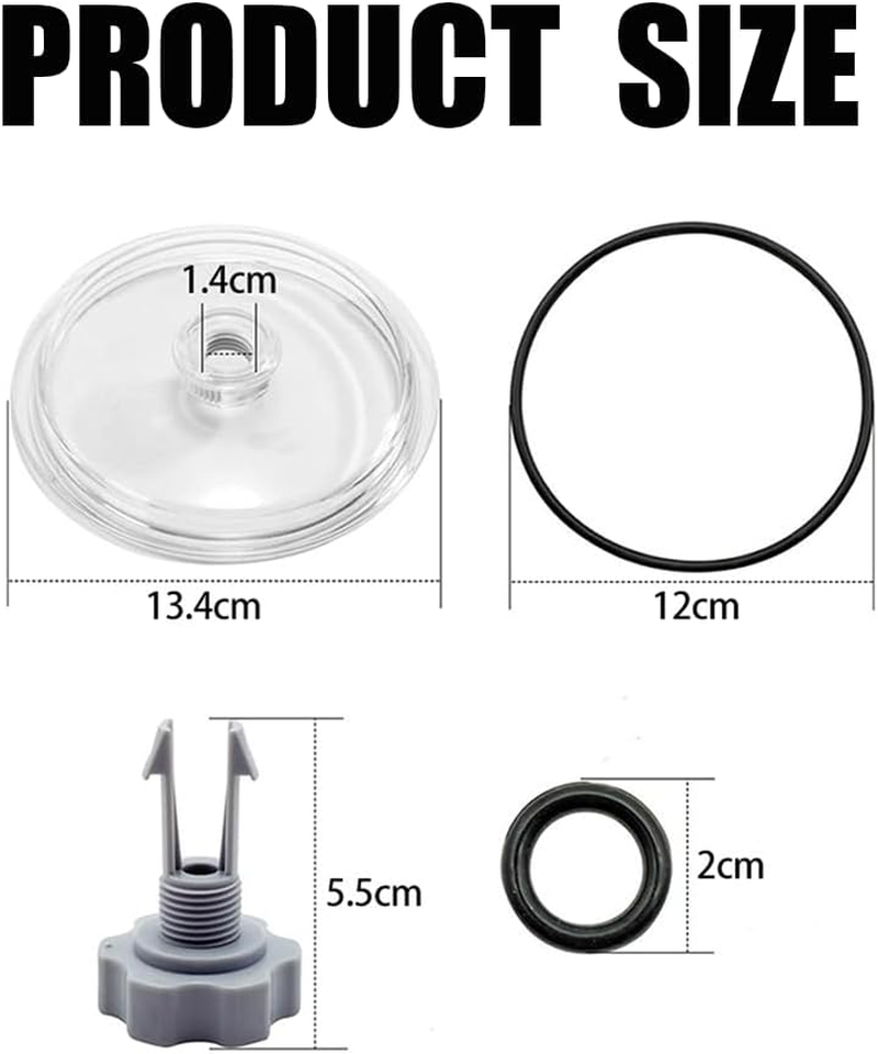 Leaf Trap Cover 11480,Pool Pump Cover Lid with O-Rings and Valve Replacement Parts Work,For Intex Pool Pump11823,26361Ca,26361Eh,26361W,26337Eh,28645Eg,Sf15110,28948Eh,Eco15110-2 image number 5