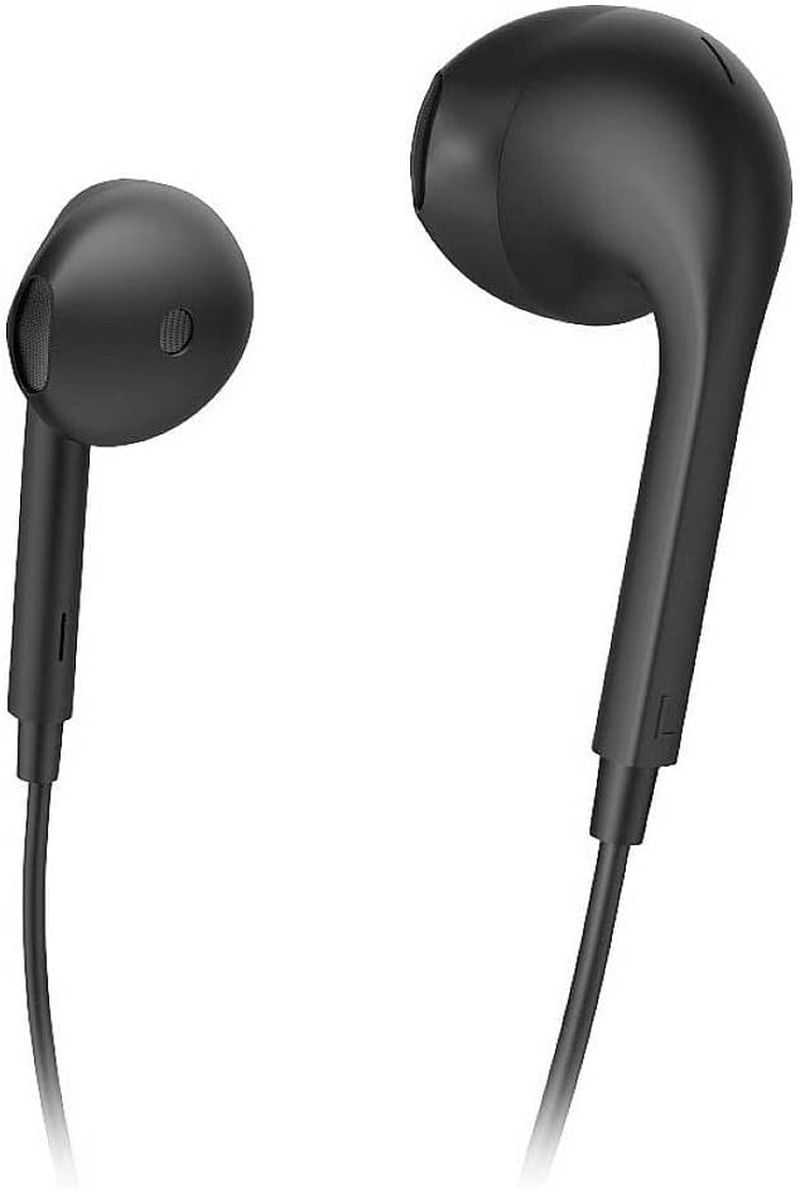 Hama Glow Hifi In-Ear Headphones Wired Stereo Black Volume Control