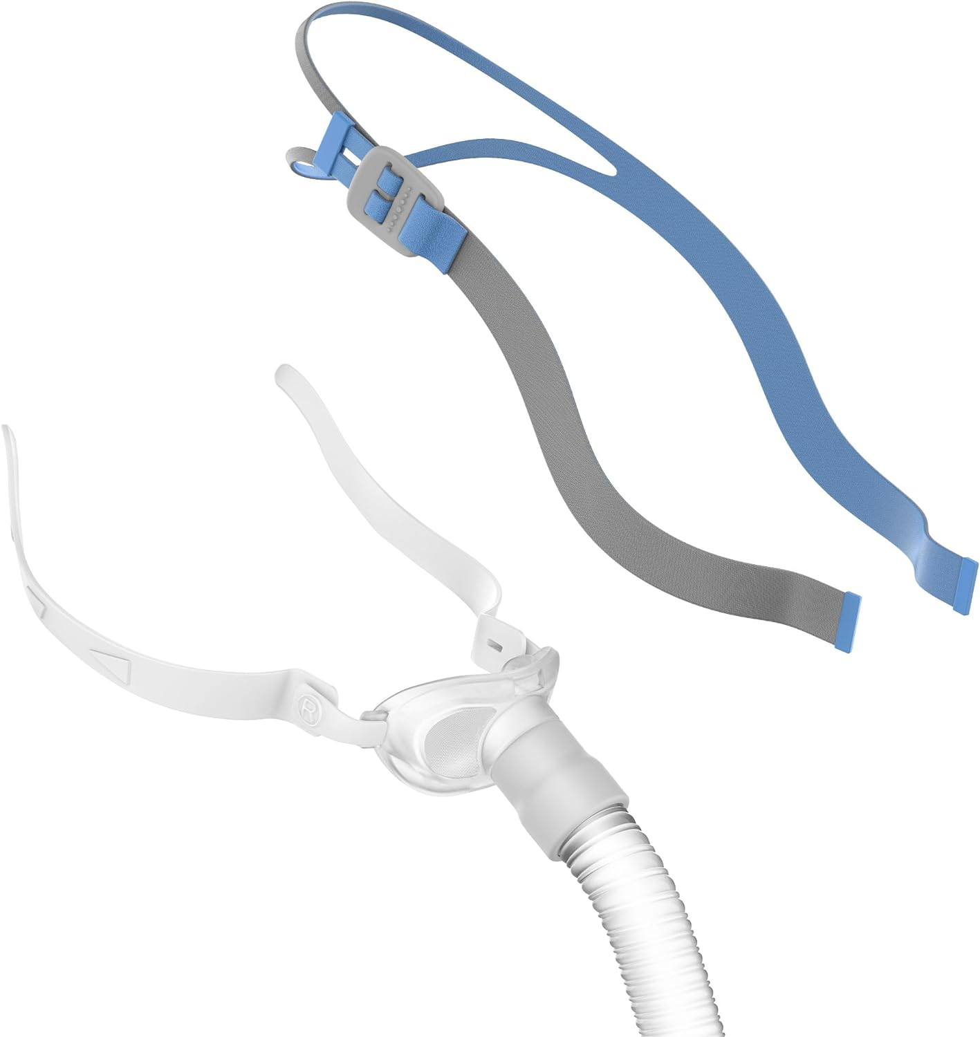 Replacement Full Set of Headgear Tube Frame Assembly for P10, Tube Frame Headgear Compatible with Airfit P10, Great Value New Version Tube Frame Kit Supplies by Airsmart (No Cushion)