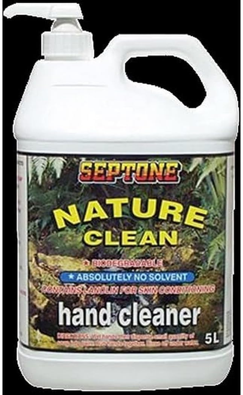 Septone Solvent Free Nature Clean Hand Cleaner, 5 Litre
