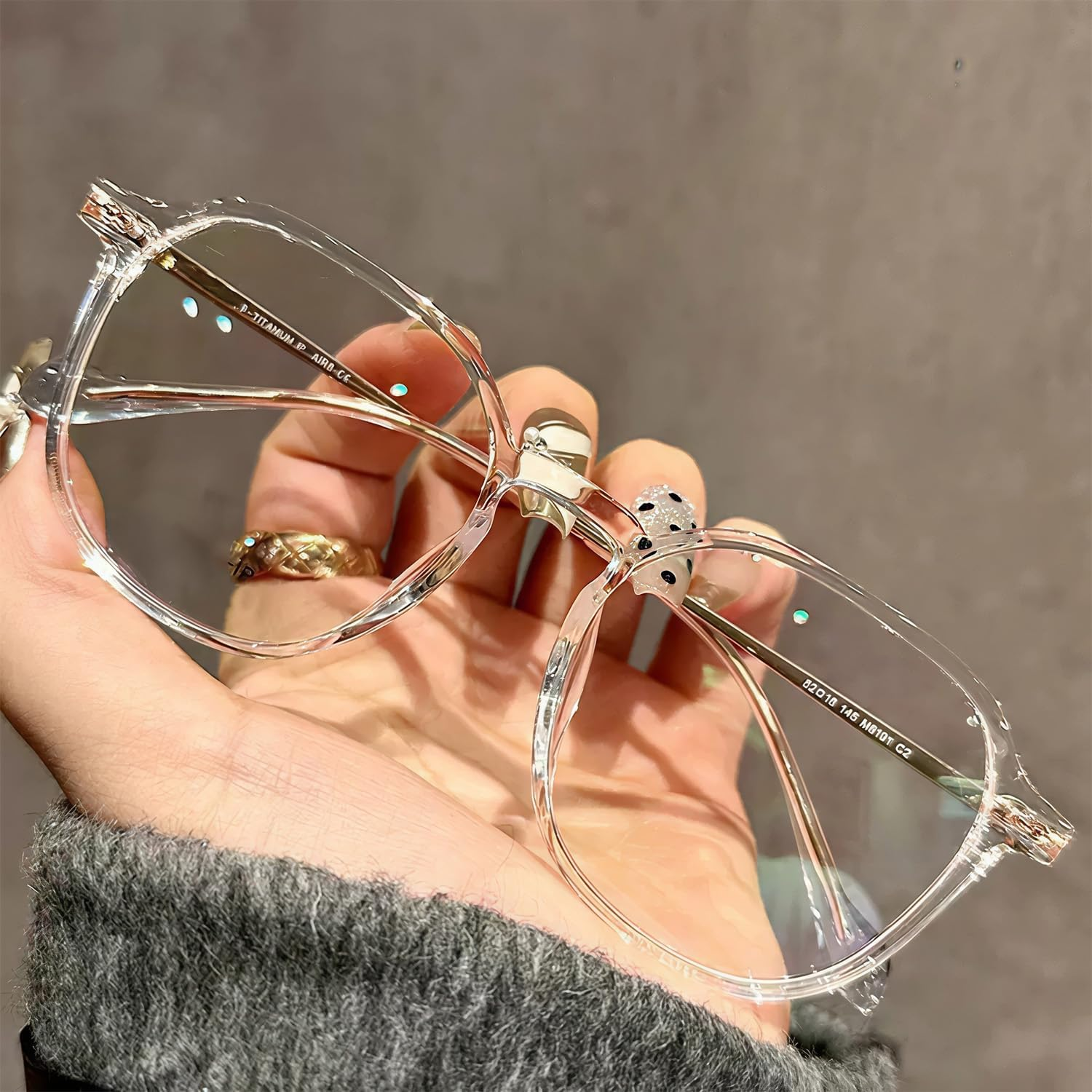 Reading Glasses for Women/Men, Eyeglasses, Computer Eye Glasses, Cheaters，Anti Glare Blue Light Blocking Glasses,Sturdy Eyeglasses，Comfortable Fit,Anti Eyestrain image number 3