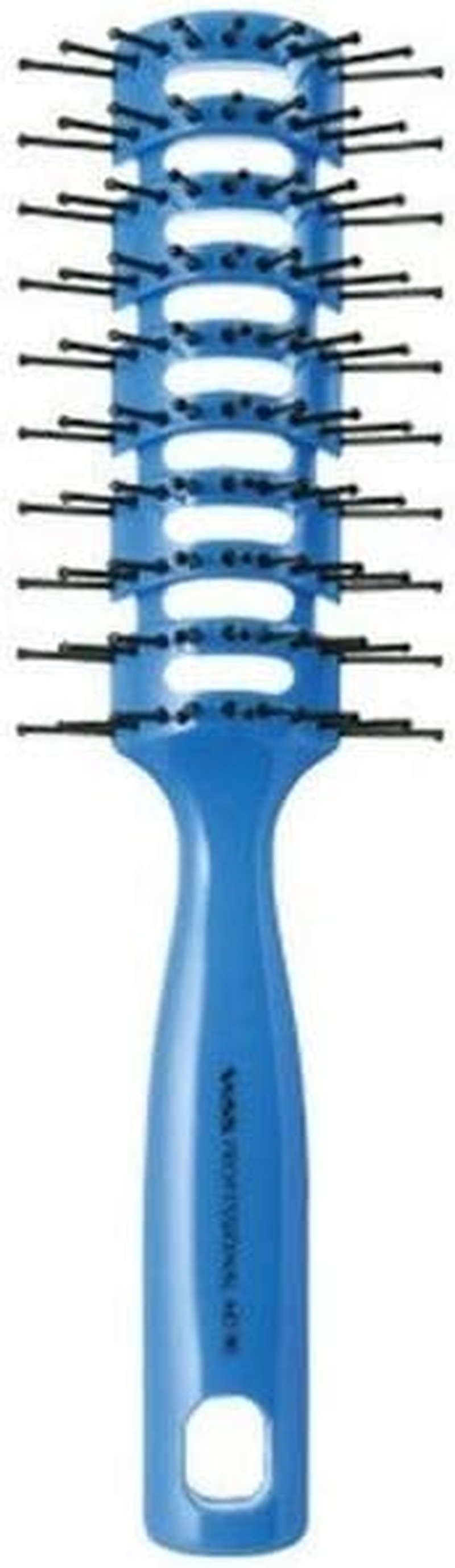Vess Industries No.80Bl Styling Brush, Made in Japan, Blue