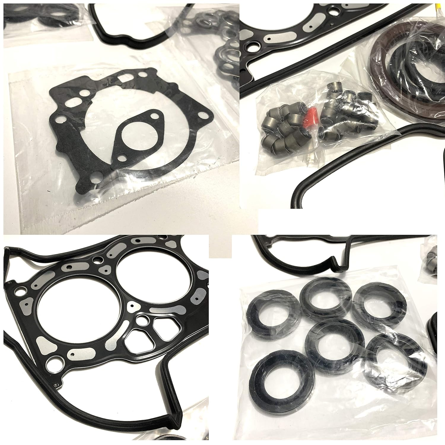 1GFE 1G-FE GXE10 Engine Complete Gasket Set New Model 04111-70151 04111-70241 Full Gasket Set Kit Compatible for Lexus IS200 IS300 200303-200507 Application Engine Parts image number 2
