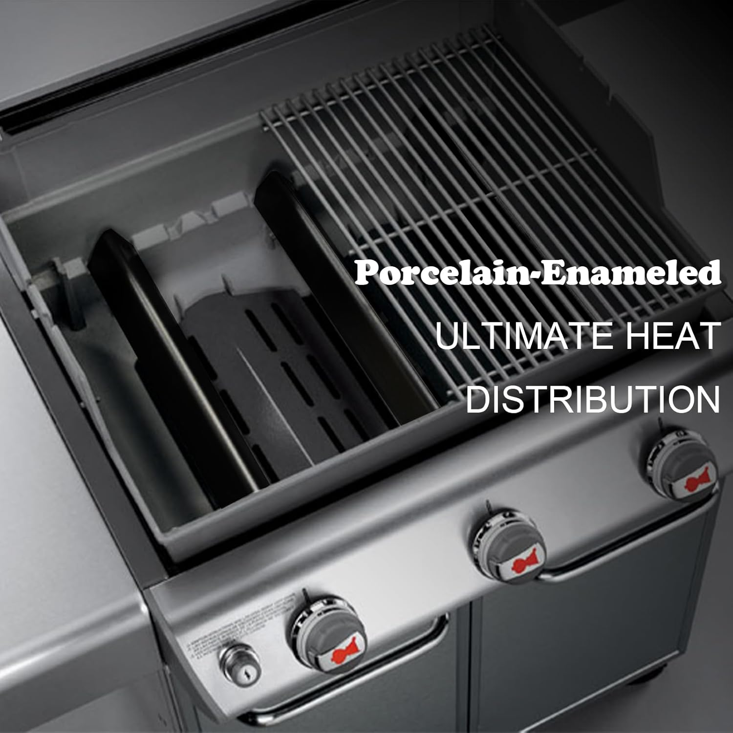 Flavorizer Bars and Heat Deflectors for Weber Genesis E310, E320, E330, S310, S320, S330 Series Grills with Front Controls Knobs Model (2011-2016), Replacement Parts for Weber 7620, 7621 7622 65505 image number 4