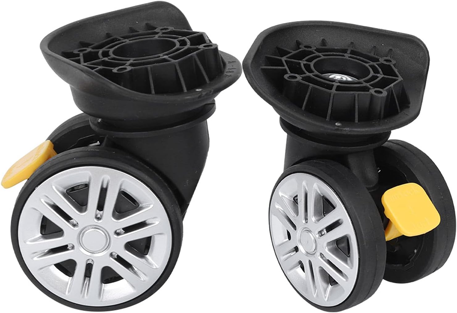 ANKROYU Outdoor Mute Brake Wheel, Draw Bar Box Wheel, Replacement Luggage Cases Wheel, Niversal Outdoor Suitcase Wheel, Luggage Replacement Wheel for Outdoor Travel image number 5