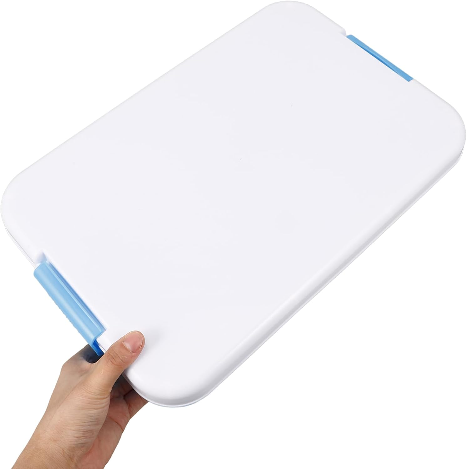 ERINGOGO Portable Boys and Girls Sandbox with Lid Storage Box Large Plastic Sand Tray Outdoor Toy for Boys Girls image number 5