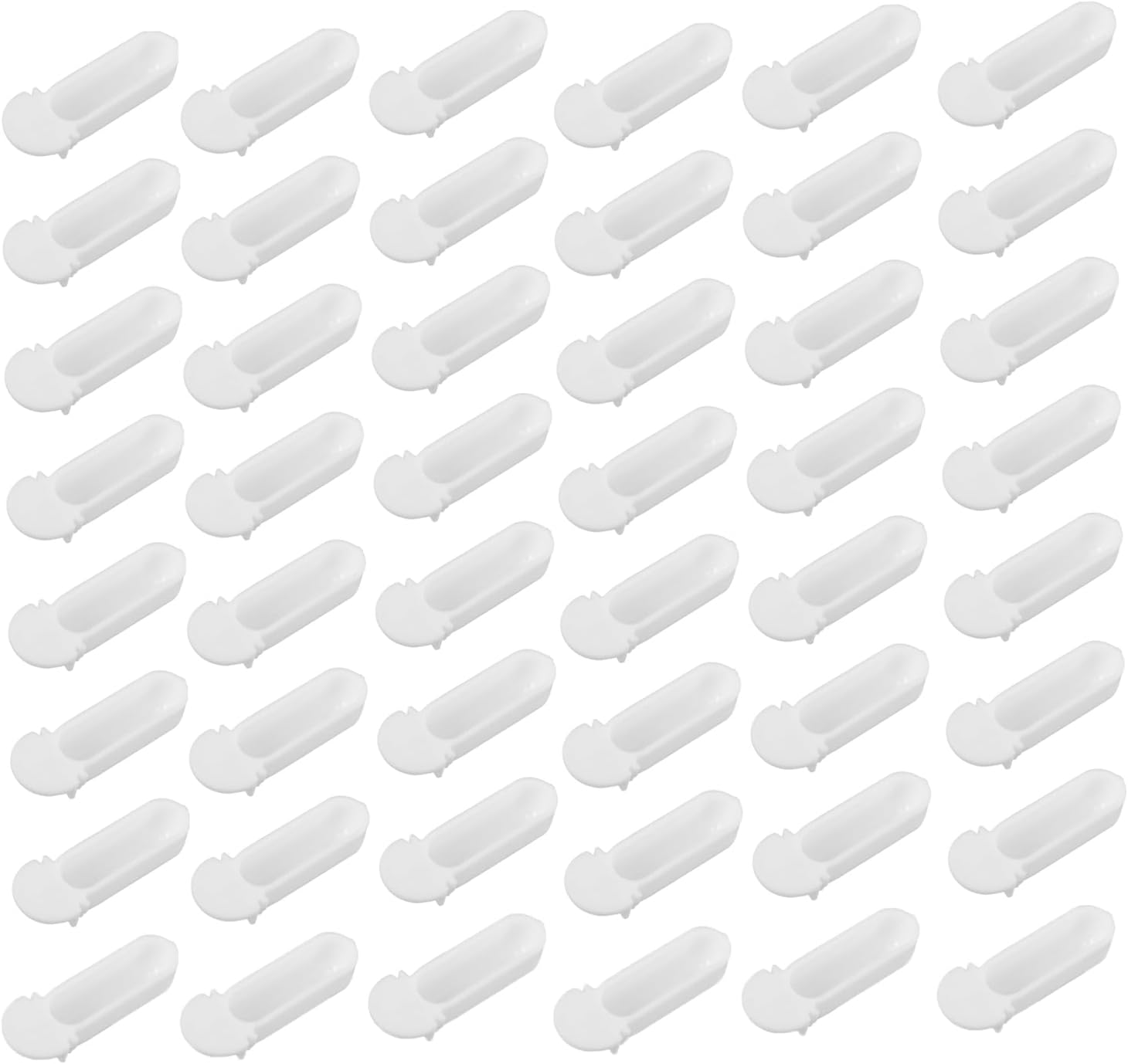 Lexziuo 50PCS Bird Cage Feeding Cups - Small Plastic Bird Feeder Dishes with Anti-Spill Design, Hanging Food Dispensers for Parrots, Finches, Parakeets & Small Birds image number 2