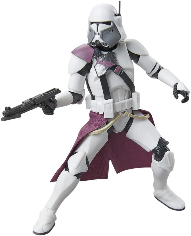 Star Wars the Black Series Clone Commander Bacara, Star Wars: Ahsoka Premium Collectible 6 Inch Action Figure image number 5