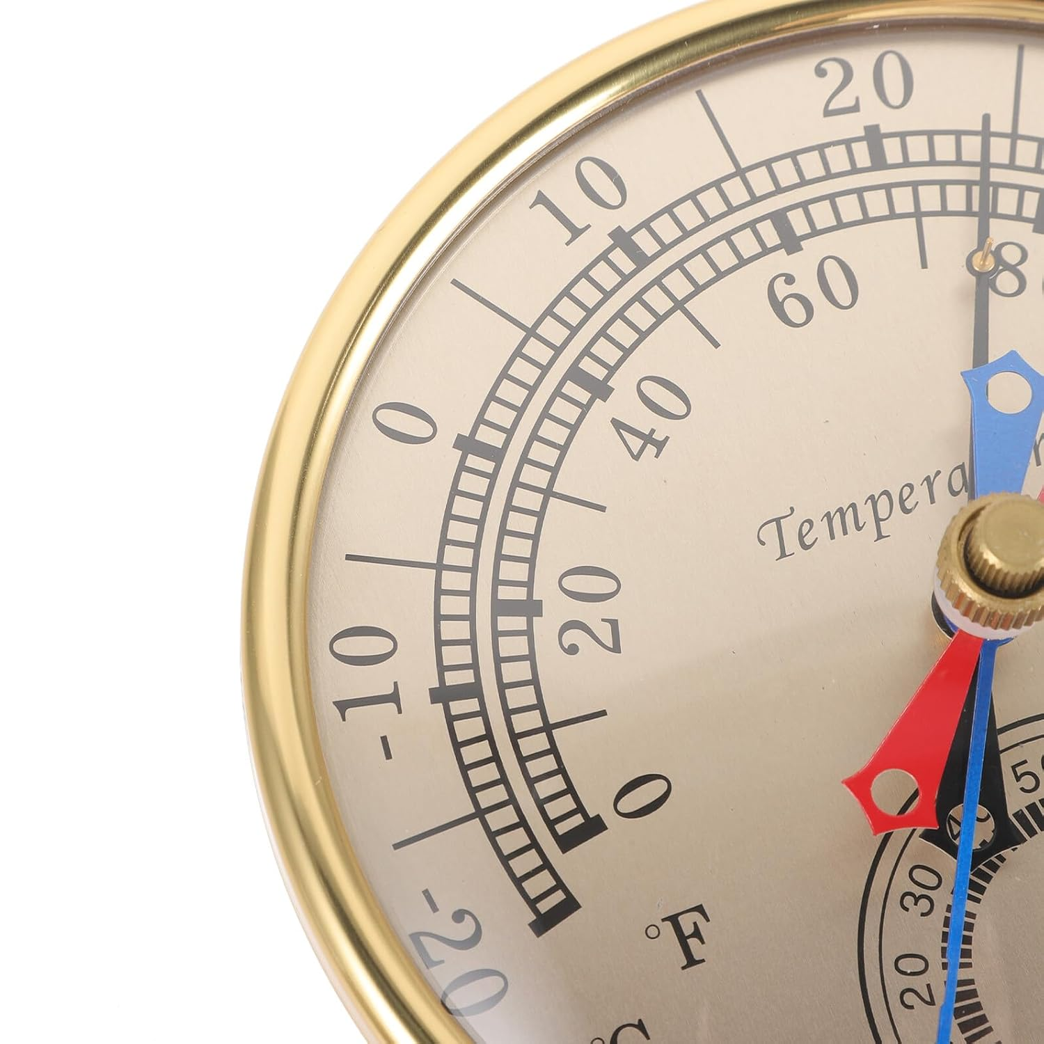 Maximum Minimum Thermometer Hygrometer for Indoor Outdoor Use Wall-Mount Digital Gauge for Garden Greenhouses and Home Display with Glass and Plastic Design