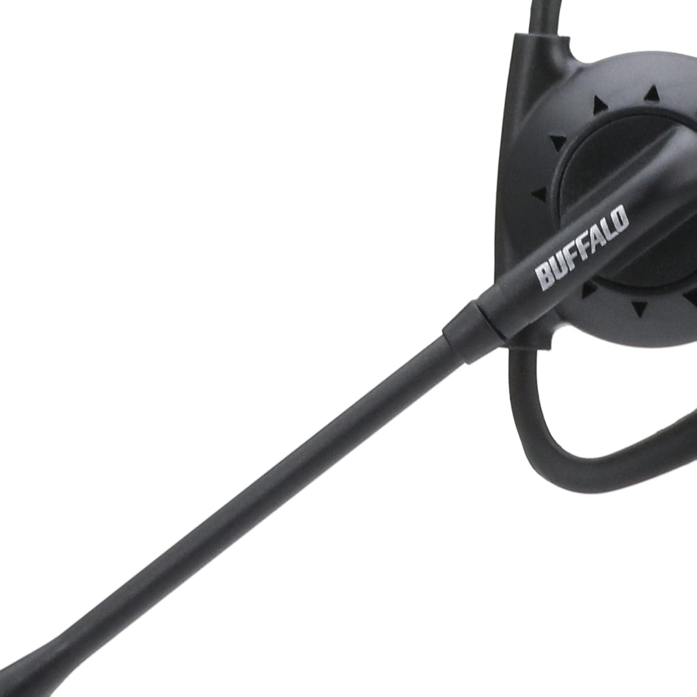 Buffalo BSHSECM105BK 4 Pole Single Ear Hook Headset image number 1