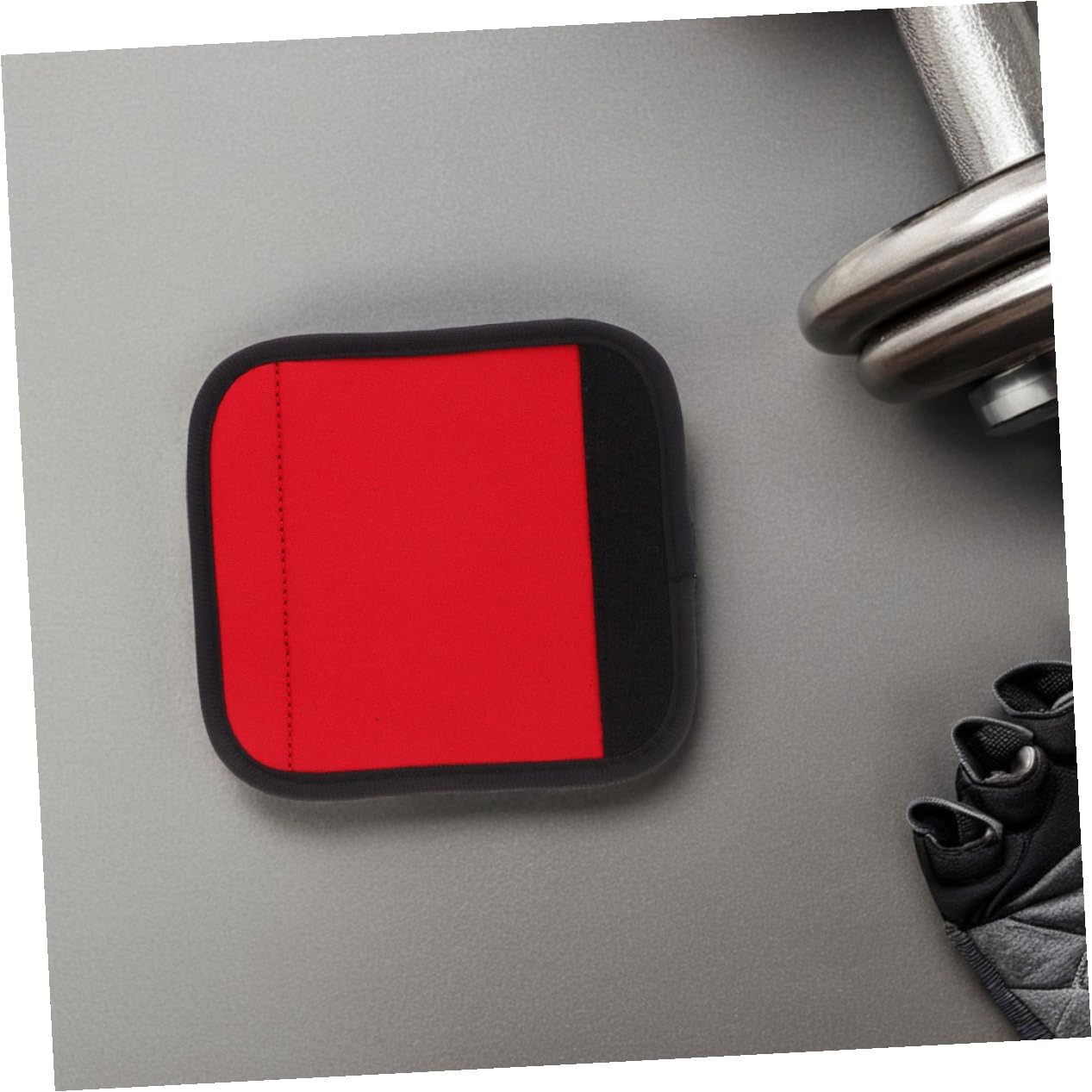 HOLIDYOYO 3Pcs Detachable Pull-Up Bar Handle Grip Pads Polyester Cushion Anti-Slip Sleeve for Dumbbells Barbells Home Gym Equipment Accessory Weight Lifting Protection image number 4