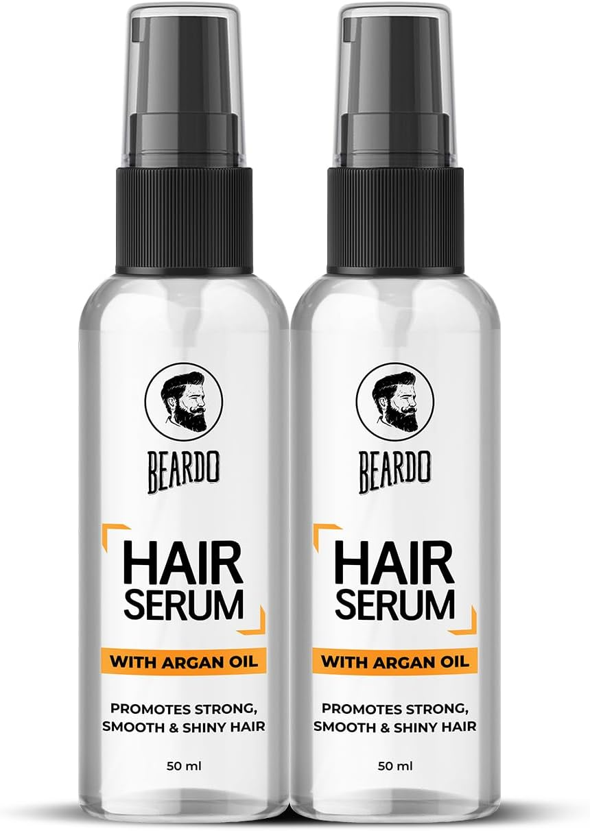 Beardo Hair Serum with Argan Oil (Pack of 2) image number 3