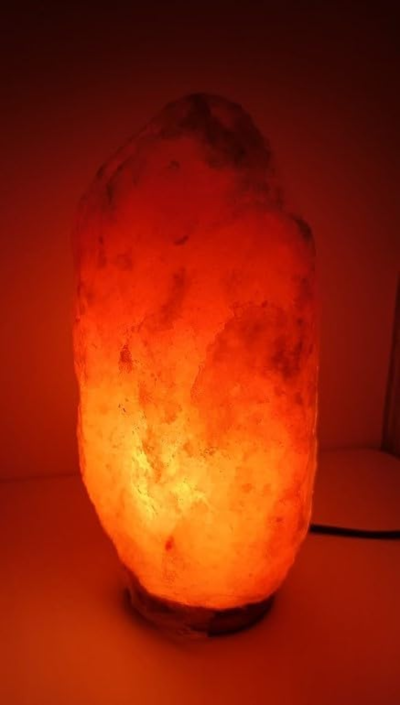 4-5 KG Premium Himalayan Crystal Salt Lamp 100% Authentic, Handcrafted from the Foothills of the Himalayas Beautifully Hand Craft Comes with Complete Electric Fitting &ndash; Quality Guaranteed image number 5