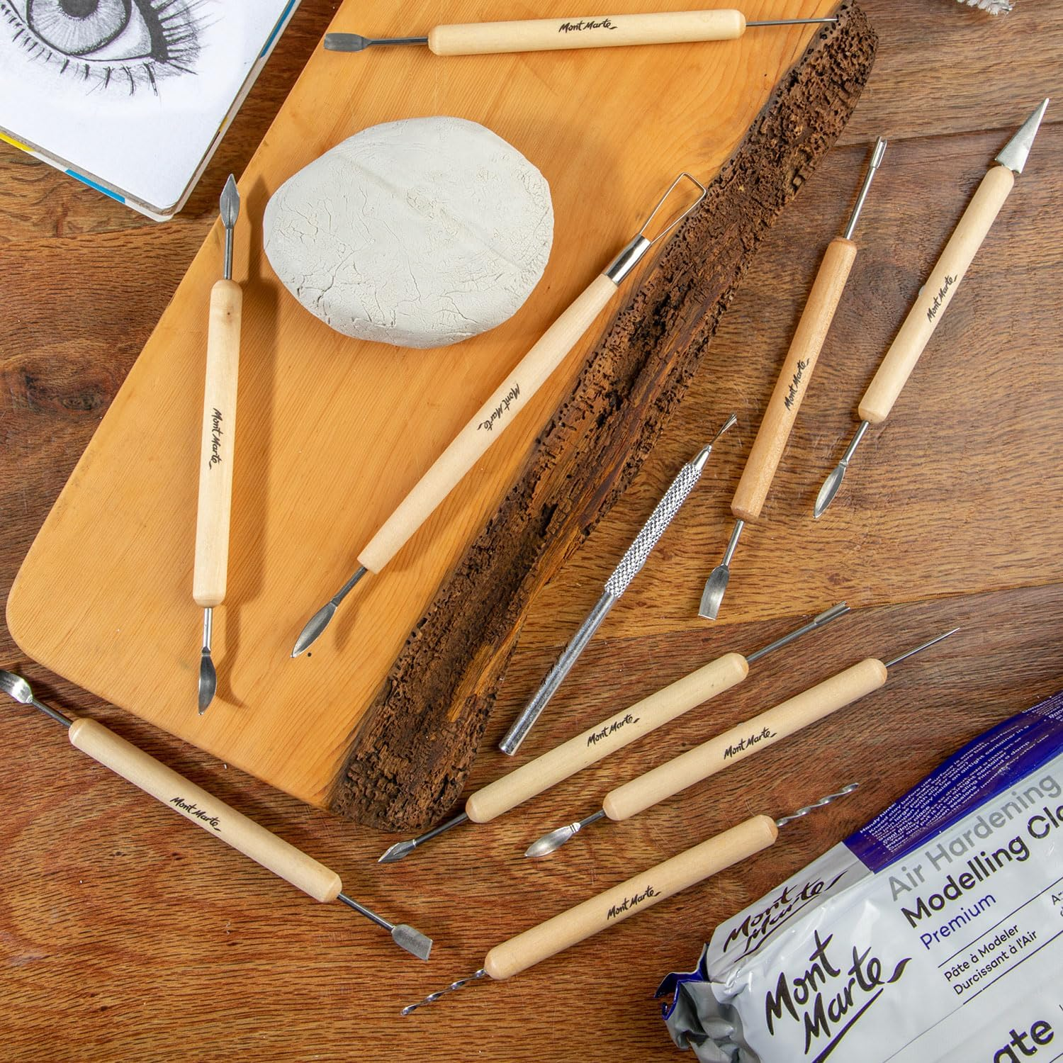 Mont Marte Clay Tool Set 11Pc