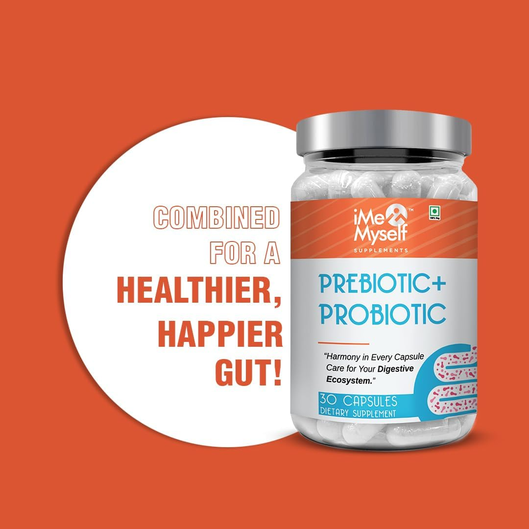 Imemyself Prebiotic + Probiotic Capsule - 30Caps