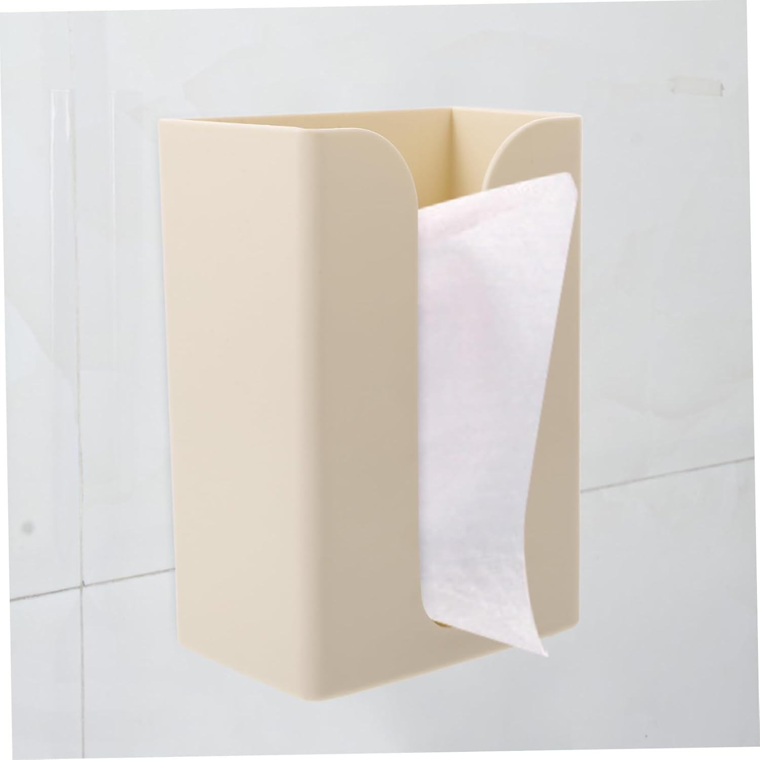 Wall-Mounted Tissue Box Tissue Holder Paper Towel Dispenser Box Modern Bathroom Accessory image number 6