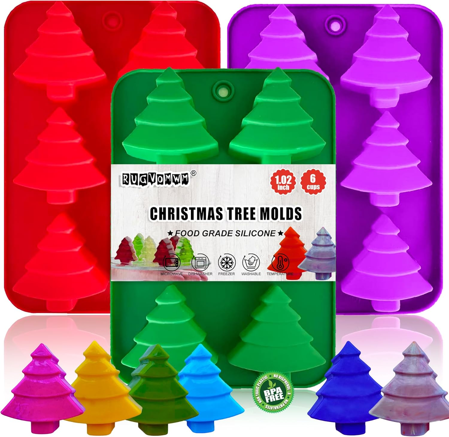 Set of 7，4 Pieces Silicone Molds Puppy Dog Paw & Bone Shaped and 3 Pieces Stainless Steel Bone Cookie Cutter,For Homemade Treats and Cat Animal Paw Ice Candy Chocolate Baking Mold.