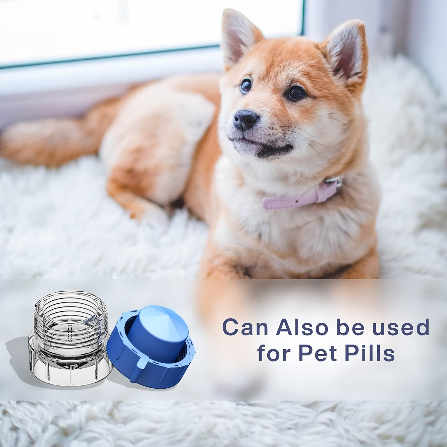 Otica Tablet Crusher Pill Grinder Tablet Pulverizer Medicine Crusher in Powder Form for Great for Feeding Tube Use, Pets or Easier Medicine Intake for Kids (Pack Of, 1)