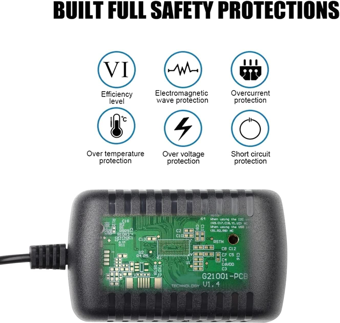 HECHOBO 12V Charger Power Cord AC Adapter for Spectra Electric Breast Pump S1 / S2 / SPS100 / SPS200 / 9 plus Charging Cord, Baby Breast Pumps Power Supply 3M image number 4