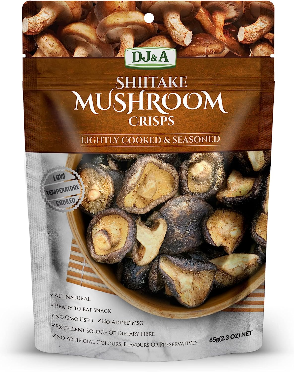DJ&A Shiitake Mushroom Crisps image number 1