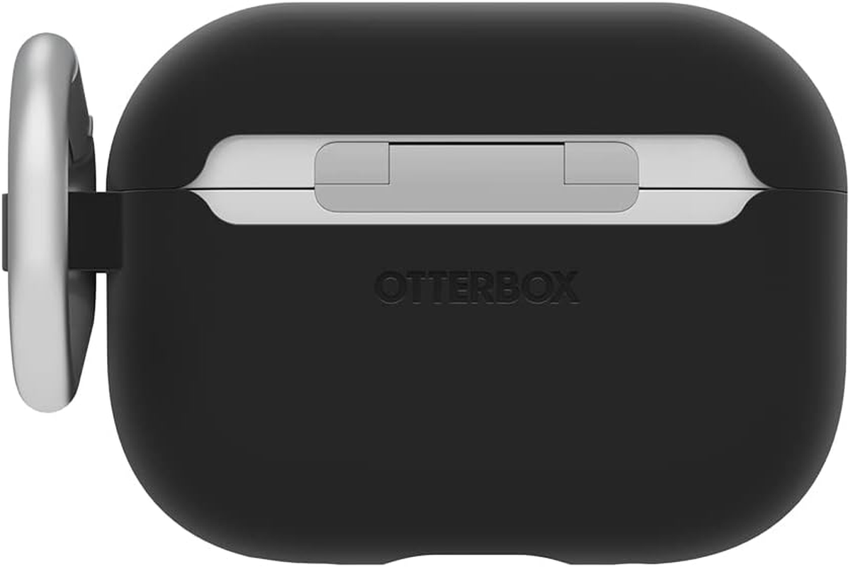 Otterbox Soft Touch Headphone Case for Airpods Pro (1St Gen / 2Nd Gen) and Airpods Pro 2 Shockproof, Drop Proof, Ultra-Slim, Scratch and Scuff Protective Case for Apple Airpods, Black - Black image number 2
