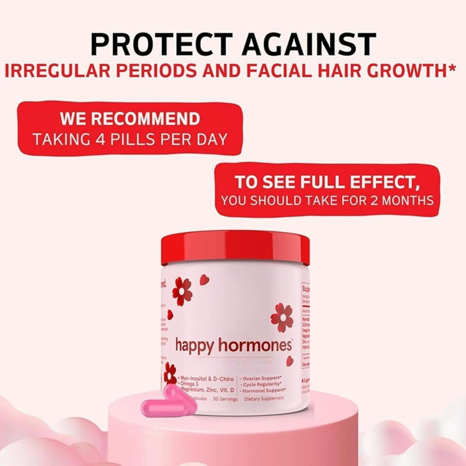 Happy Hormones -Happy Cleaning, Supports Mood Stability and Energy Balance 2Pcs image number 1