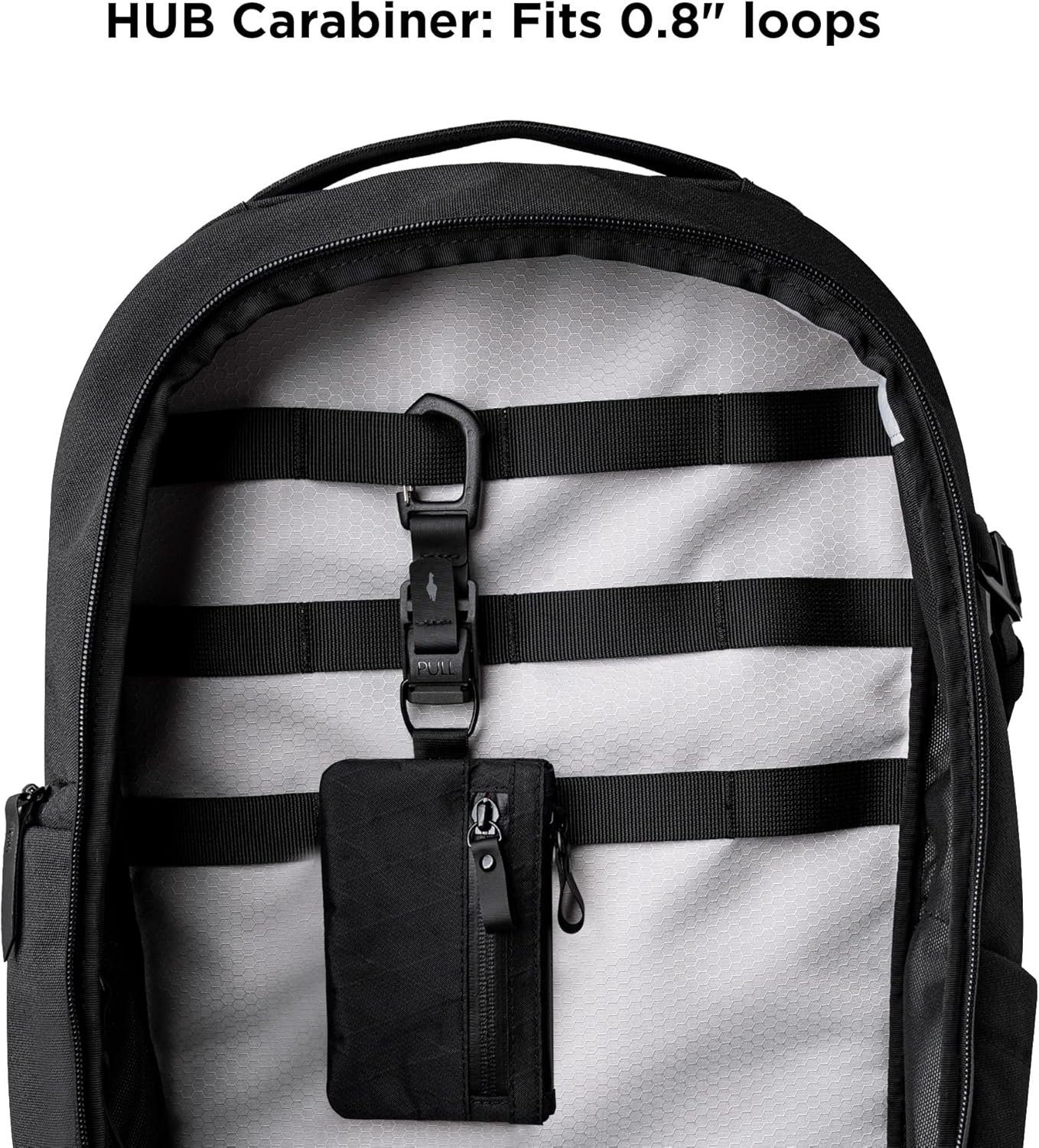 ALPAKA HUB Carabiner - Versatile Pouch, Quick Release Keychain - Magnetic Latch, Key Clip - Attach to ALPAKA Sling Bag,Tote Bag, Belt Loops, and More image number 2