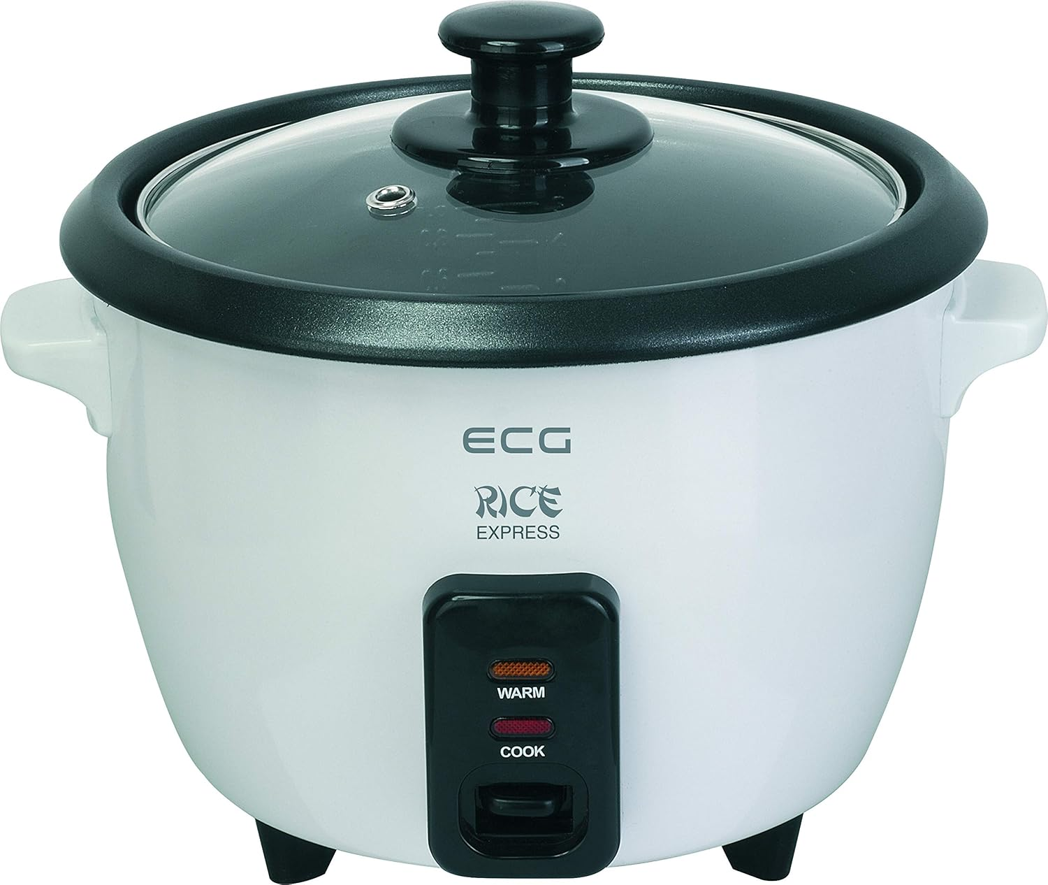 ECG RZ 060 Rice Cooker, Plastic, White image number 6