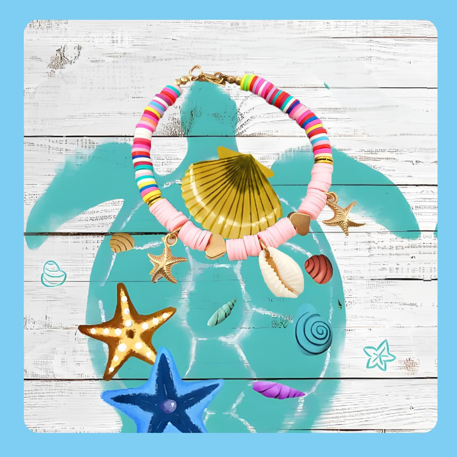 Shengsenfu 150 White Natural Cowrie Spiral Sea Shells for Jewelry Making, Craft Beads, Nautical Decor image number 3