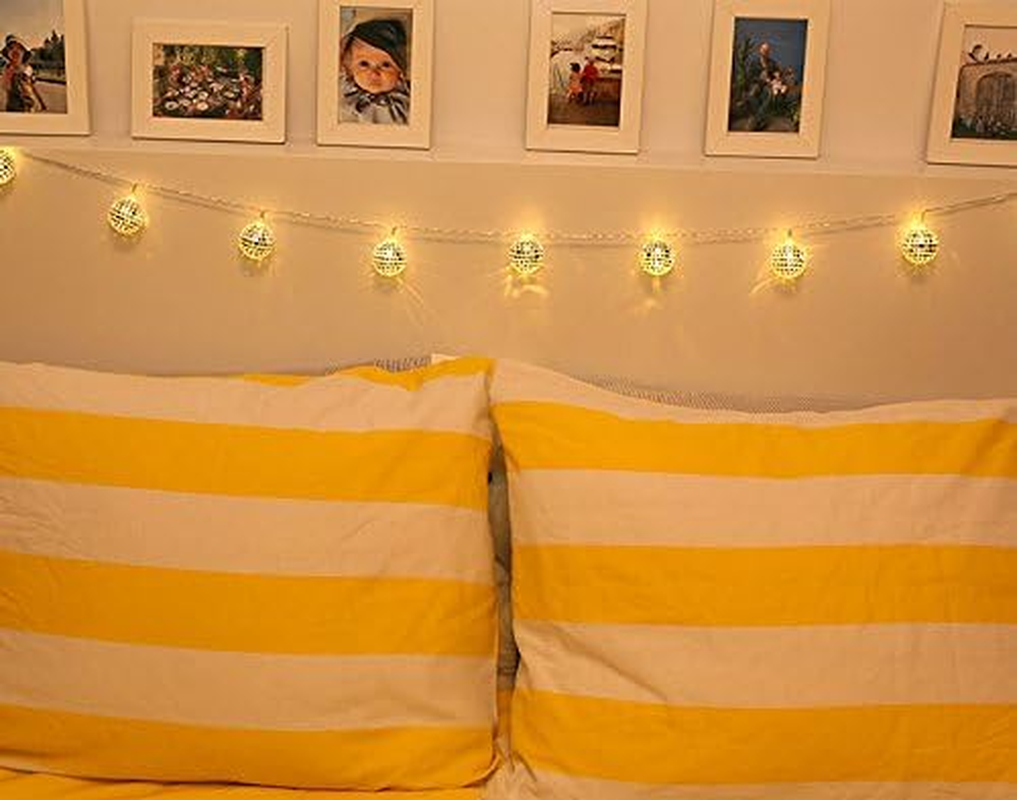 KIKKERLAND Disco Ball String Lights, 1 Piece image number 5