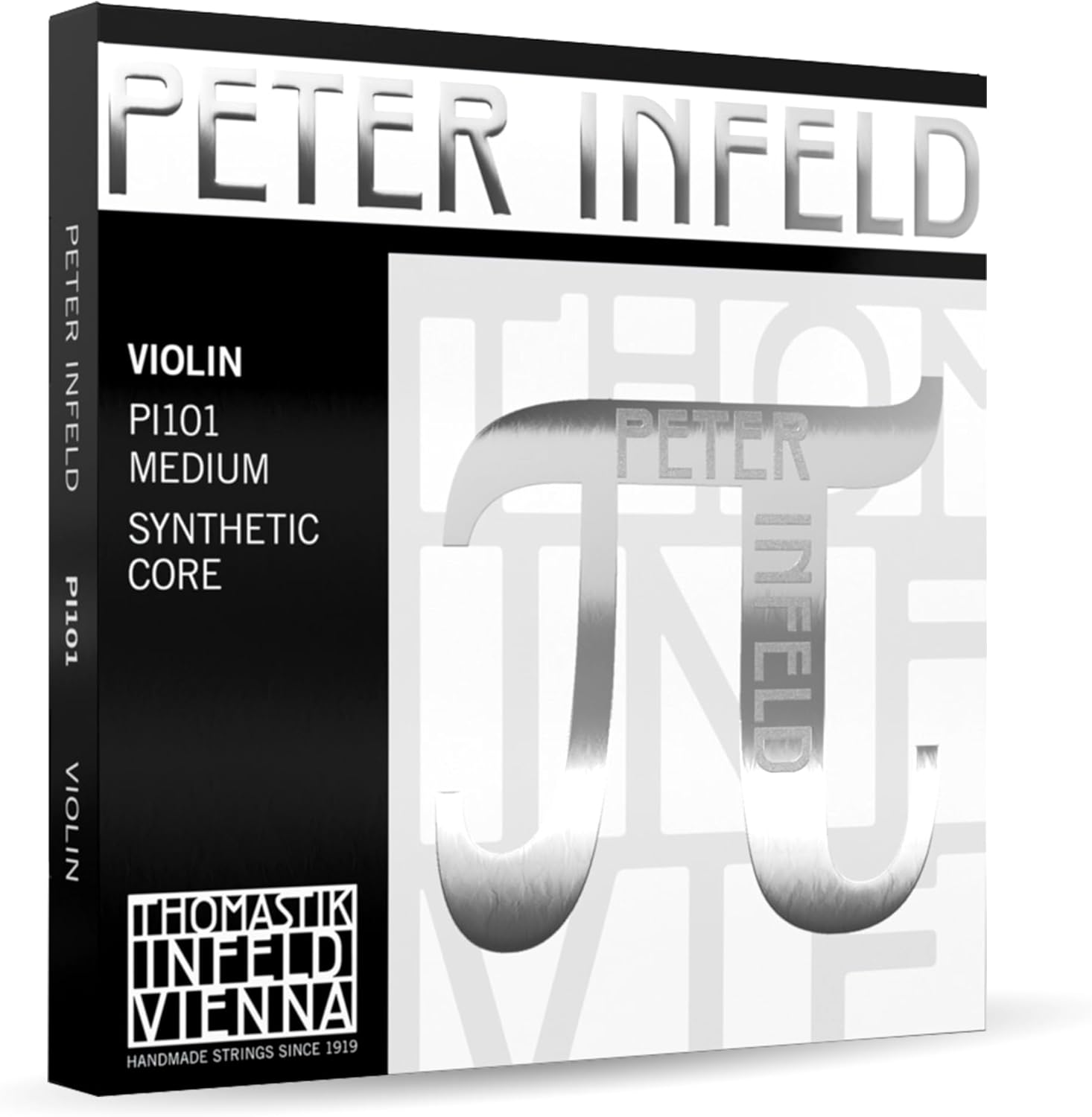 Thomastik 634526 Violin Strings Synthetic Core Peter Infeld Set 4/4 E Tin image number 2