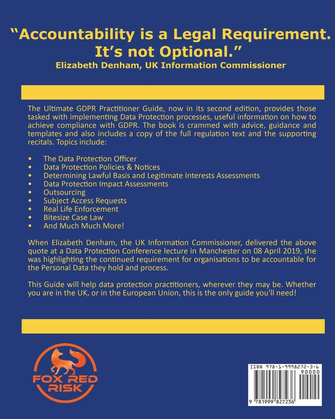 Ultimate GDPR Practitioner Guide (2Nd Edition): Demystifying Privacy & Data Protection image number 1