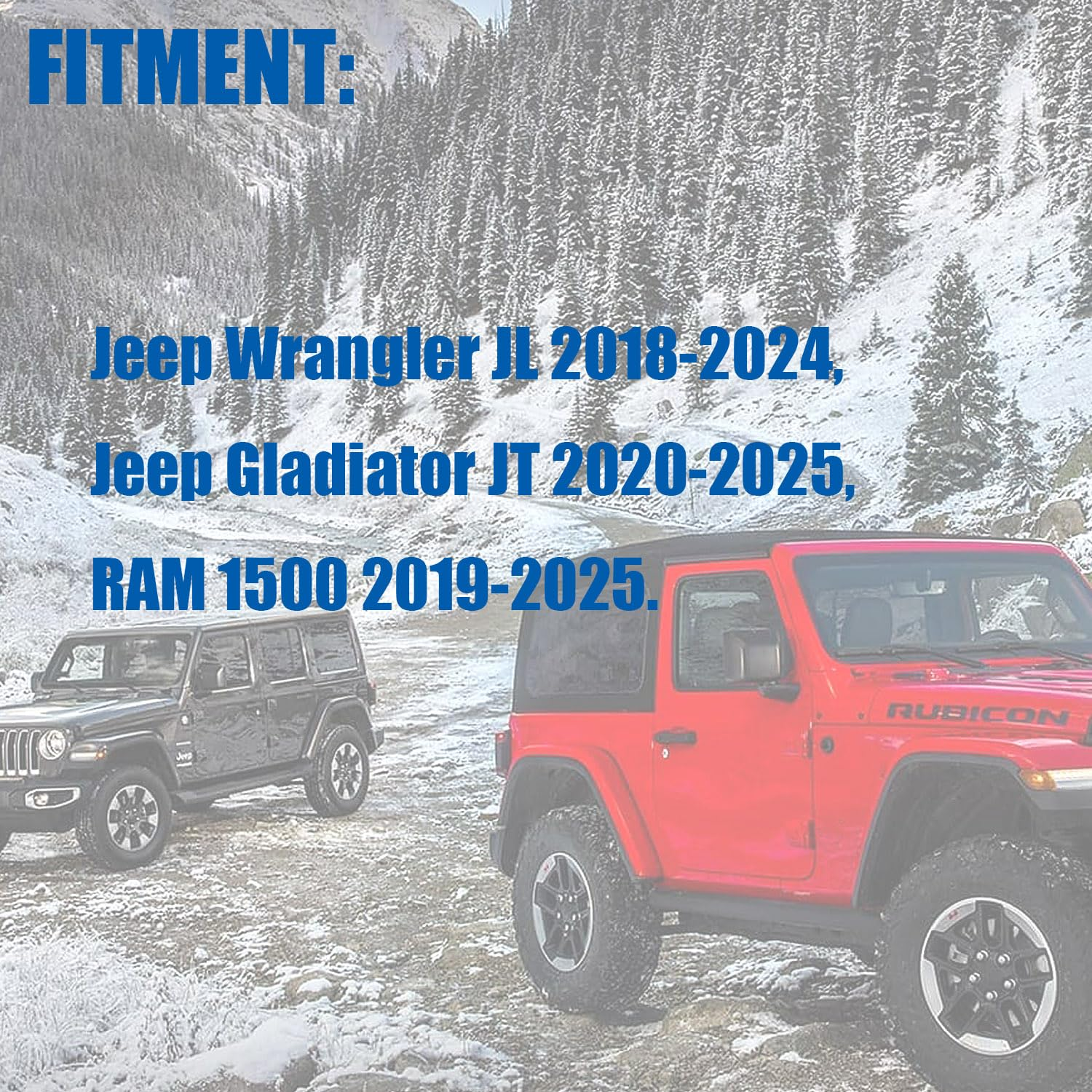 OAUTOO 30Pcs Wheel Flare Retainer Fender Clip 68526185AA Fits Jeep Wrangler JL 2018-2024, Fits Jeep Gladiator JT 2020-2025, Fits RAM 1500 2019-2025 68526185-AA