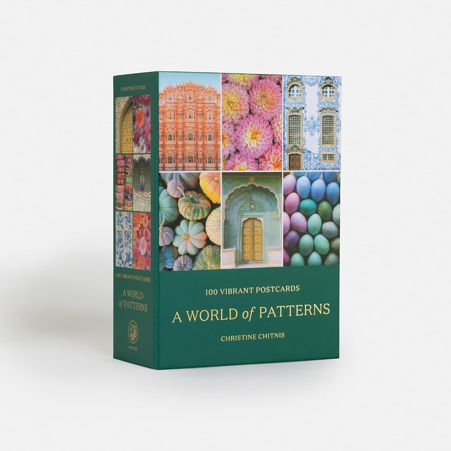 A World of Patterns: 100 Vibrant Postcards image number 1