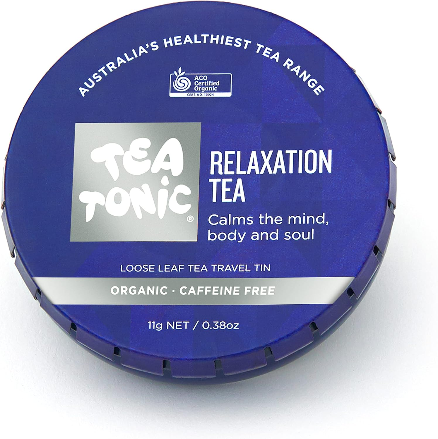 Relaxation Tea Loose Leaf Travel Tin
