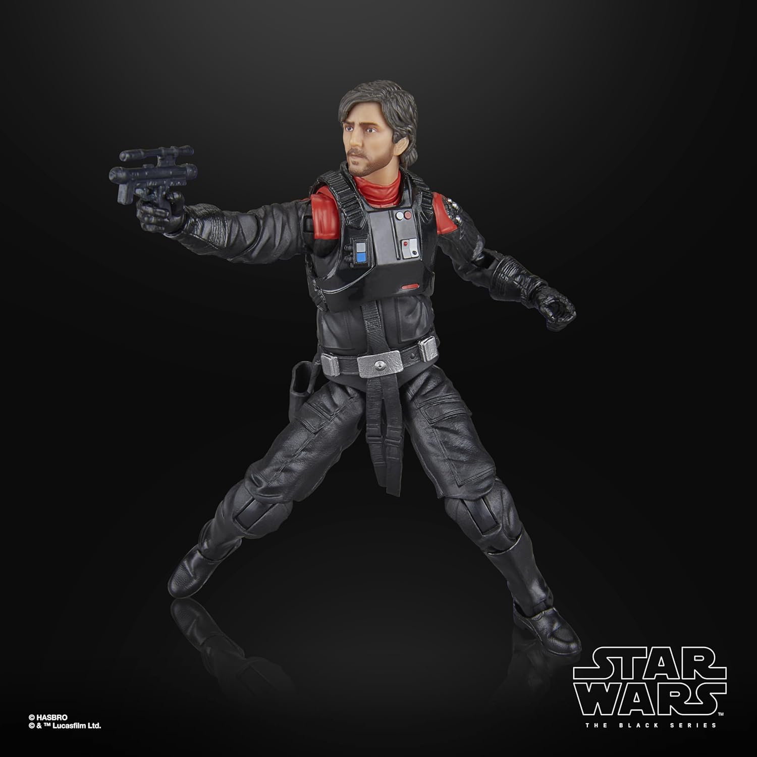 Star Wars the Black Series Cassian Andor (Sienar Test Pilot), Star Wars: Andor Premium Collectible 6 Inch Action Figure image number 3