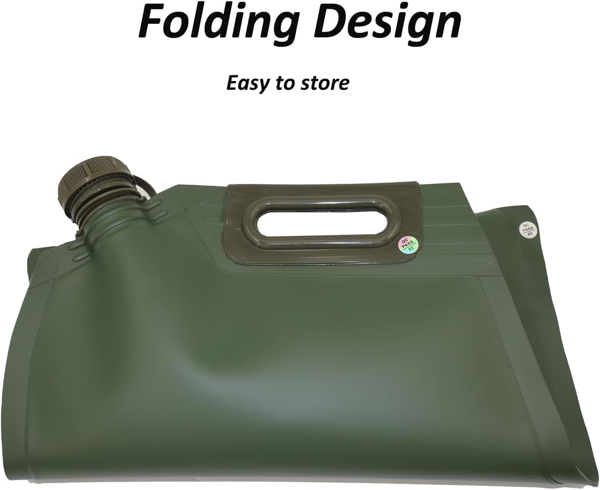 Foldable Gasoline Bag, Folding Fuel Tanks, Petro Cans Super-Light for Automotives and Motorcycles (30L) image number 1