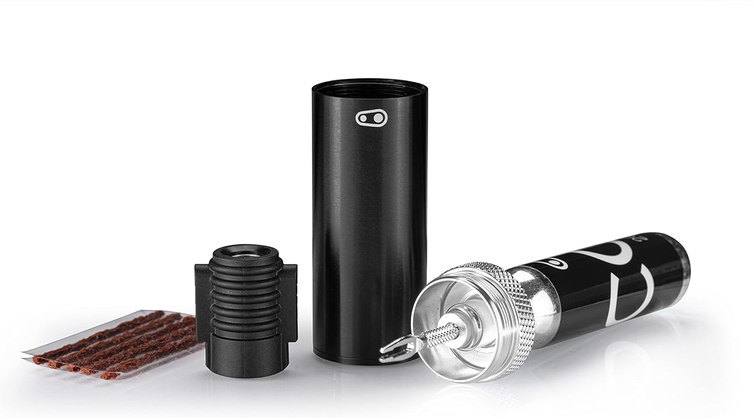 Crankbrothers Tool Cigar CO2 Head Plug Kit, Black/Silver image number 3