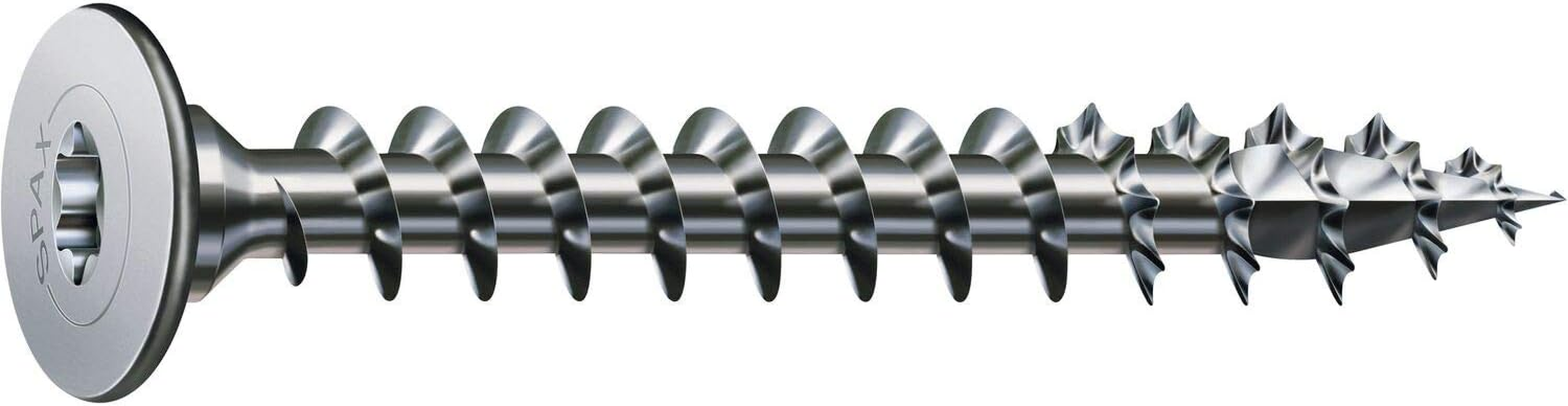 SPAX Back Wall Screw without Lens 4.0 X 20 Torx 20 Wirox Silver Contents: 300 Pieces image number 1
