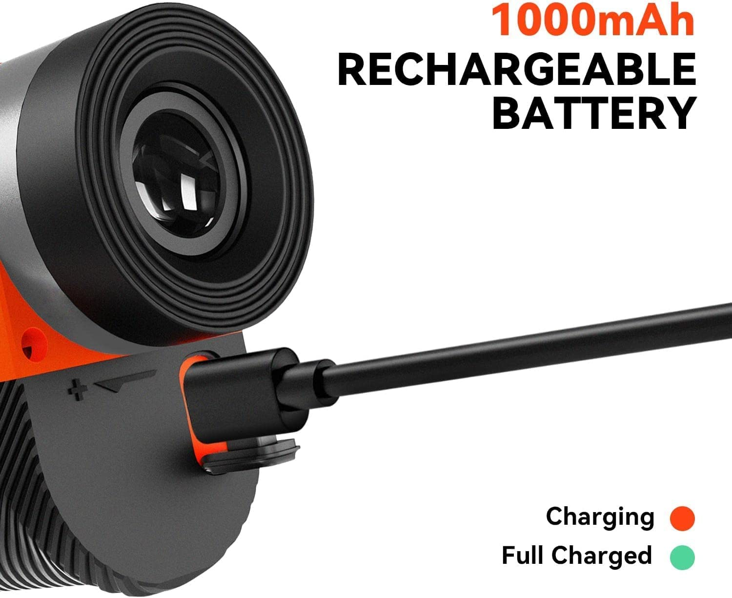 Golf Range Finder 656 Yards with Magnetic, Mileseey Golf Rangefinder with Rechargeable Battery, Flag Lock with Pulse Vibration, Slope On-Off, 6X Magnification, Fast Focus Scan Laser Rangefinder image number 5