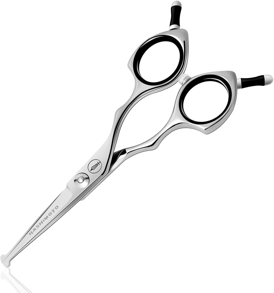 HASHIMOTO Small Dog Scissors with Rounded Tips, 5.0 Inches, Straight Blade with Micro Serration, Designed for Trimming around the Eyes, Ears, Nose and Paws. image number 3
