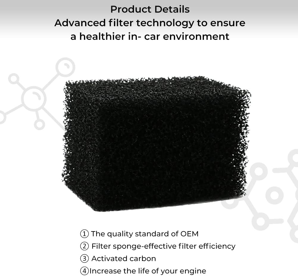 Cosmoska Air Intake Pre Filter Screen for Polaris Ranger 400 500 700 800 900 2X4 4X4 6X6 XP EFI CREW Replace 5812253(2Pcs) image number 5